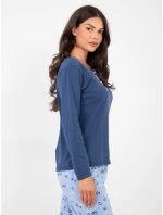 Pyžamo DU PI FP 007.69 tmavě modré