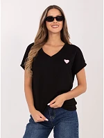 Bluzka RV BZ model 22072951 czarny - FPrice Bluzka RV BZ model 22072951 czarny - FPrice