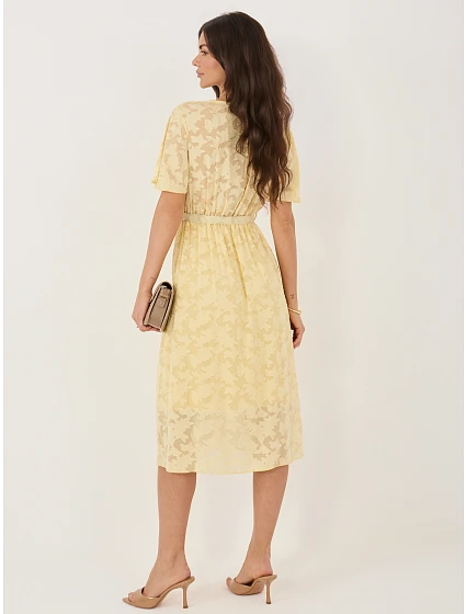 Dámské šaty SK model 22286853 světle žluté - FPrice Dámské šaty SK model 22286853 světle žluté - FPrice