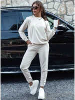 MILIAN dámská tepláková souprava světle béžová model 21980535 - Dstreet