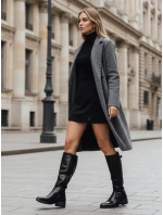 Dámské černé boty FashionStreet ZY1087 Dámské černé boty FashionStreet ZY1087