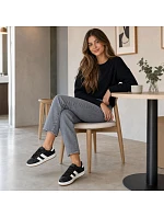 Dámské sportovní polobotky černé NEWS 8233 Dámské sportovní polobotky černé NEWS 8233