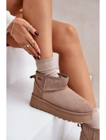 sněhule na platformě Big Star béžové model 21677565 - Big Star Shoes sněhule na platformě Big Star béžové model 21677565 - Big Star Shoes