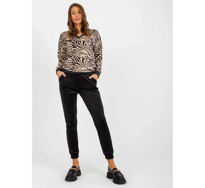 Sada WN KMPL 8141.11X černá a béžová