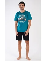 Pánské pyžamo šortky Motocykl