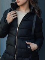 Dámská zimní bunda s kapucí černá Dstreet model 21978734 - FashionStreet Dámská zimní bunda s kapucí černá Dstreet model 21978734 - FashionStreet