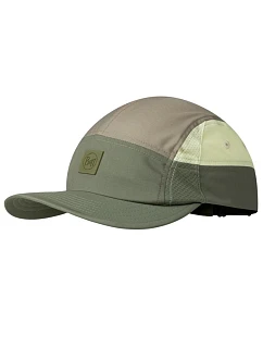Běžecká čepice 5 Panel Go Cap – model 22227332 khaki - Buff