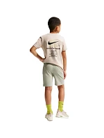 Dětské šortky Sportswear Club světle zelené model 22219413 304 - NIKE Dětské šortky Sportswear Club světle zelené model 22219413 304 - NIKE