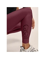 Dámské tréninkové legíny Graphic High Waist model 22380685 barva vínová - Casall Dámské tréninkové legíny Graphic High Waist model 22380685 barva vínová - Casall