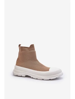 Dámské návleky na boty hnědé Ilanae