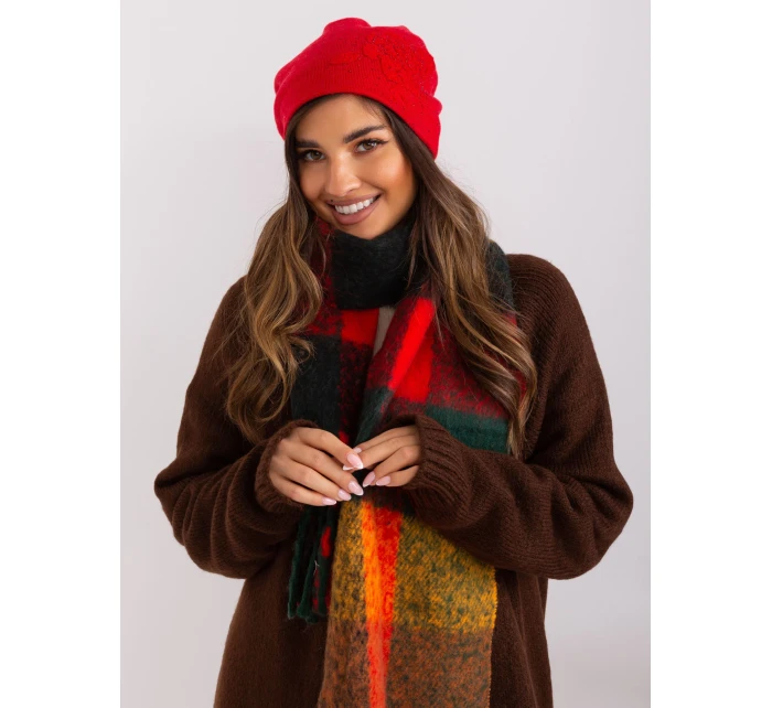 Czapka AT CZ model 18997467 czerwony - FPrice Czapka AT CZ model 18997467 czerwony - FPrice