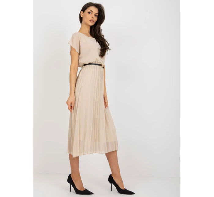 Šaty DHJ SK  béžová model 18426570 - FPrice