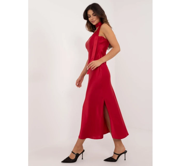 Šaty LK SK model 20556854 tmavě červené - FPrice