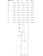 Kombinéza bez rukávů s  dílem – světle béžová model 22313071 - Moe