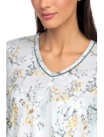 Klasické dámské pyžamo Tina  gray s model 16257670 - Vamp