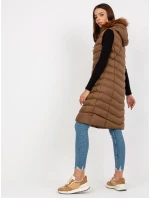 Dámská vesta RV KZ model 20976121 hnědá - FPrice