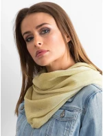 Komínová šála BF48021.31P zlatá - FPrice