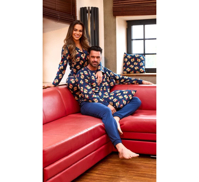 Cornette pyžamo 457/293 Teddy 6 délka/r Vánoce S-2XL pánské