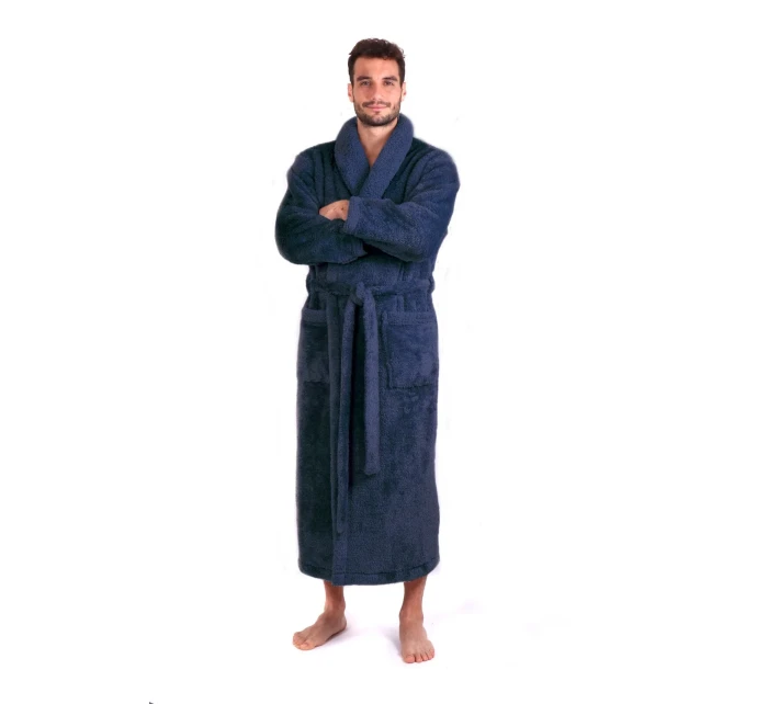 Pánský župan 2143 Alta dark denim - Vestis Pánský župan 2143 Alta dark denim - Vestis