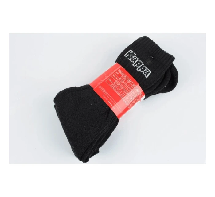 Dlouhé ponožky 34113IW 901 černé - Kappa Dlouhé ponožky 34113IW 901 černé - Kappa