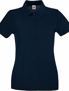 Fruit of the Loom Lady-Fit Premium Polo Dámské piqué polo 16.3030 deep navy