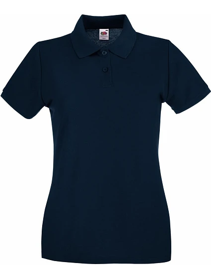 Fruit of the Loom Lady-Fit Premium Polo Dámské piqué polo 16.3030 deep navy Fruit of the Loom Lady-Fit Premium Polo Dámské piqué polo 16.3030 deep navy