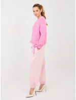 Spodnie IT SP model 21902693 jasny różowy - FPrice Spodnie IT SP model 21902693 jasny różowy - FPrice