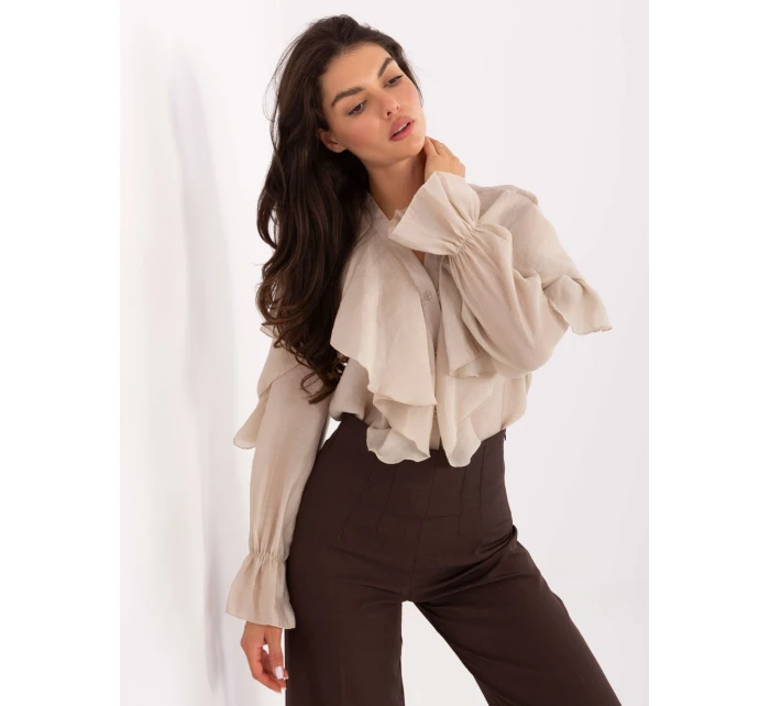 Bluzka MI BZ model 21393099 beżowy - FPrice