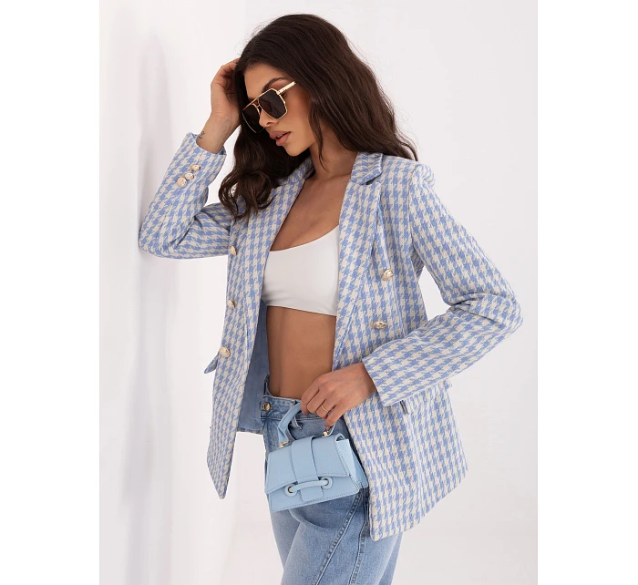 Marynarka MI MA model 22046999 niebieski - FPrice Marynarka MI MA model 22046999 niebieski - FPrice