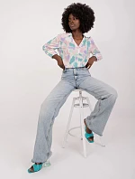 Halenka D73771Z11162A růžovo-zelená - Sublevel