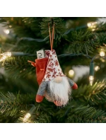 DEKORATIVNÍ MIKÁDO S DÁRKOVÝM SÁČKEM 15CM ŠEDÉ BARVY