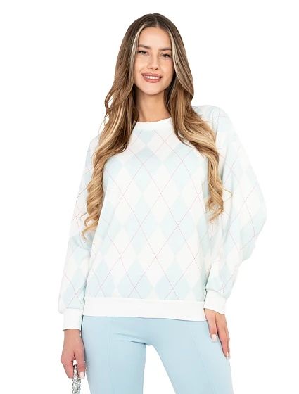 Bluza MI BL model 22007133 mietowy - FPrice