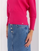 Bluzka RV BZ model 19011782 fuksjowy - FPrice Bluzka RV BZ model 19011782 fuksjowy - FPrice