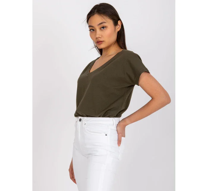 Tričko RV TS 4832.40P khaki