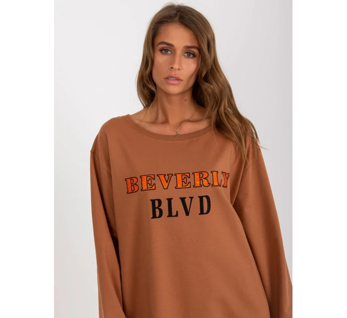 Mikina VI BL 3075.64P světle hnědá Mikina VI BL 3075.64P světle hnědá