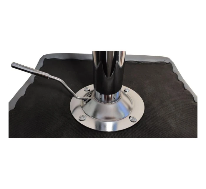 BAROVÁ ŽIDLE HOCKER ŠEDÁ SADA 2 KS