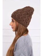 Fleecová čepice Teresa K285 mocca Fleecová čepice Teresa K285 mocca