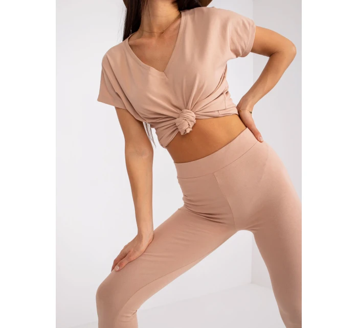 Tričko AP TS A 004 camel