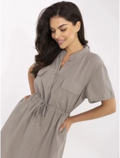 Sukienka MI SK model 21133054 ciemny bezowy - FPrice