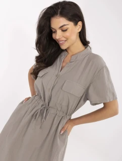 Sukienka MI SK model 21133054 ciemny bezowy - FPrice