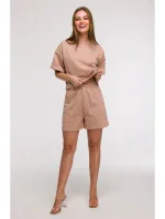 model 21047245 Šortky s kapsami mocca - BeWear model 21047245 Šortky s kapsami mocca - BeWear