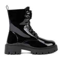 Pěkné kotníčkové boty dámské platforma