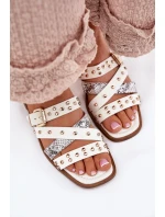 Pantofle model 214136 Step in style Pantofle model 214136 Step in style