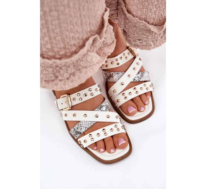 Pantofle model 214136 Step in style Pantofle model 214136 Step in style