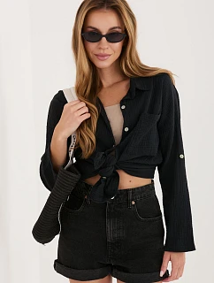 Košile s dlouhým rukávem  model 231510 Italy Moda