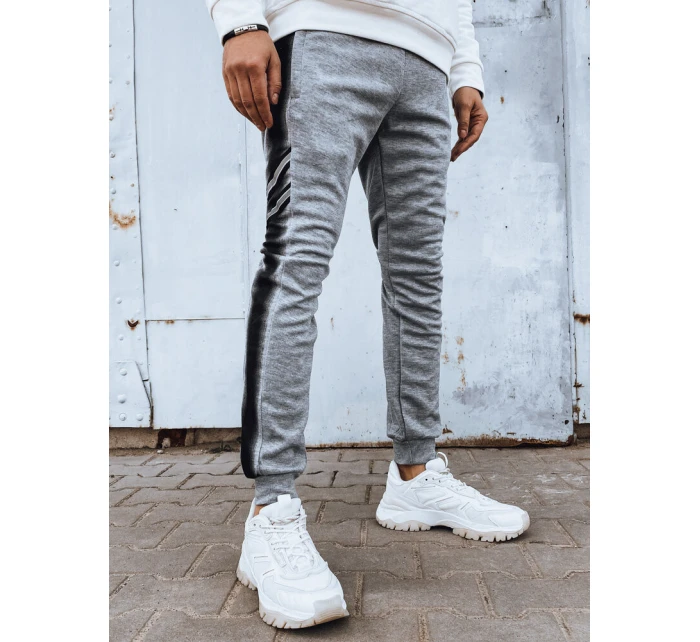 FashionStreet šedé pánské tepláky UX4196 FashionStreet šedé pánské tepláky UX4196