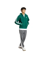 Pánská mikina adidas Essentials 3-Stripes Fleece Full-Zip Hoodie, zelená, KZ1412 Pánská mikina adidas Essentials 3-Stripes Fleece Full-Zip Hoodie, zelená, KZ1412