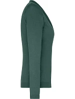Daiber JN 660 Dámský pletený cardigan s výstřihem do V 02.0660 forest green Daiber JN 660 Dámský pletený cardigan s výstřihem do V 02.0660 forest green