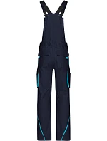 Daiber JN 848 (42-60) Pracovní kalhoty s laclem - Color 02.0848 navy/turquoise Daiber JN 848 (42-60) Pracovní kalhoty s laclem - Color 02.0848 navy/turquoise