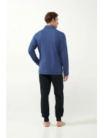 Vamp - Klasická modrá tepláková souprava 21686 - Vamp Vamp - Klasická modrá tepláková souprava 21686 - Vamp